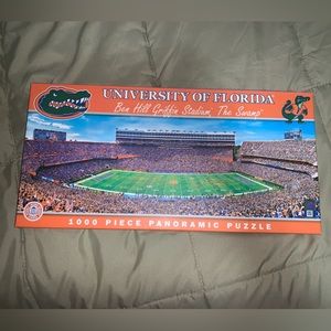 University of Florida Ben Hill Griffin Stadium “The Swamp” 1000 Panoramic Puzzle